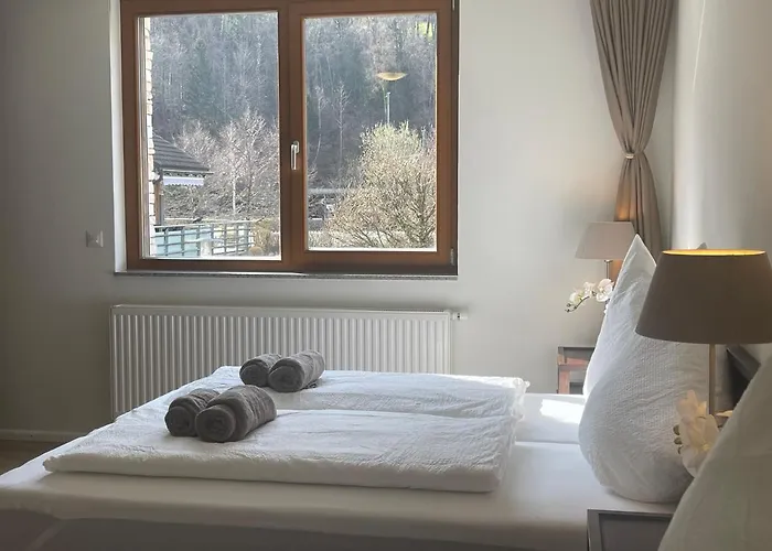 Lejlighed Wunderschoene Am Mit Sauna & Whirlpool Unterterzen