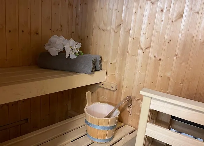 Lejlighed Wunderschoene Am Mit Sauna & Whirlpool Unterterzen