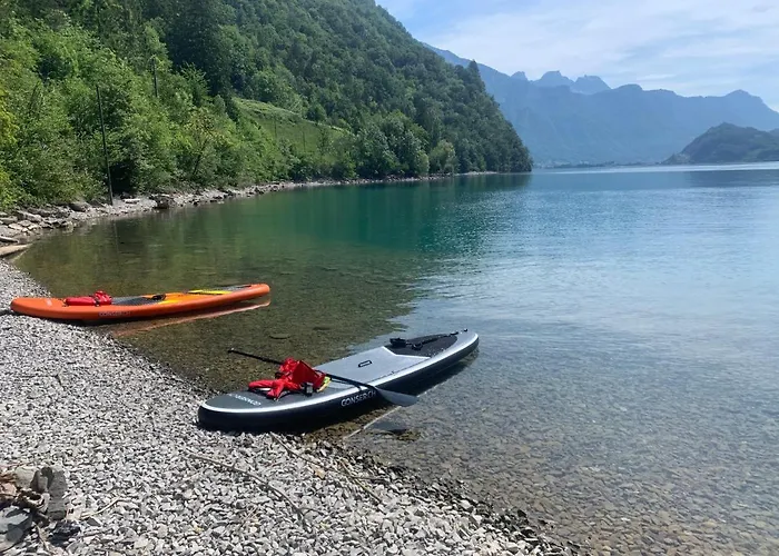 Wunderschoene Am Mit Sauna & Whirlpool Lejlighed Unterterzen